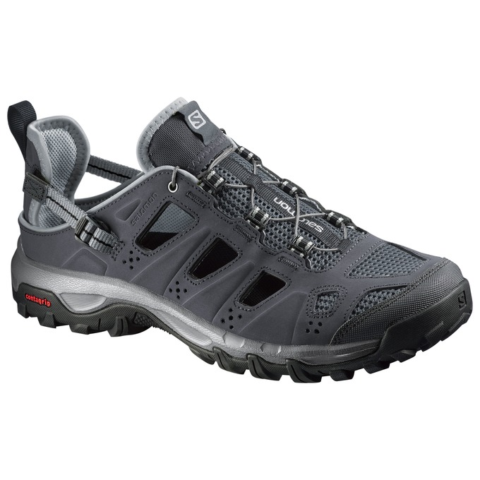 Zapato De Agua Salomon Hombre Gris Oscuro - Salomon Argentina EVASION CABRIO ,270194-EBU